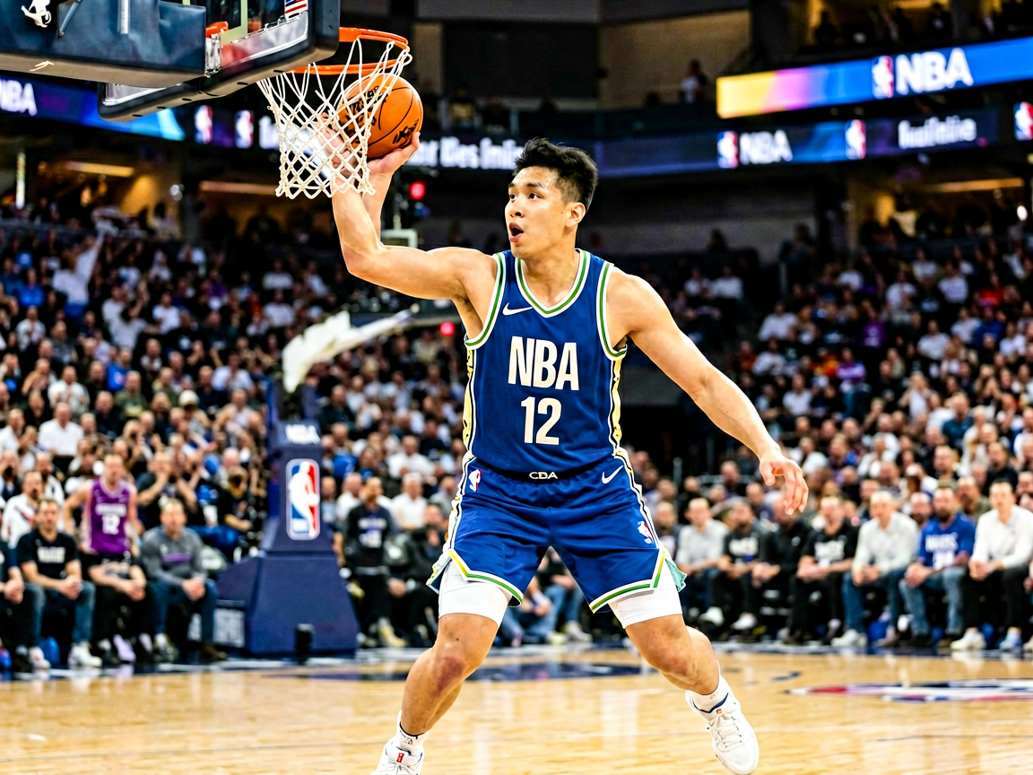 NBA赛季资讯文章配图，展示篮球赛事精彩画面